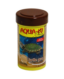 Пълноценна храна под формата на плаващи гранули, 100 мл. - Aqua-Ki Turtle Gran